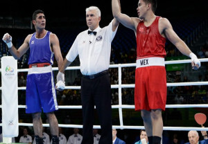 El boxeador Misael Rodríguez asegura la primera medalla para México en Río 2016