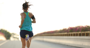 mujer corriendo