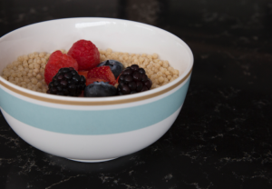 Receta: Bowl de quinoa inflada