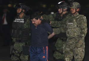 Extraditan al Chapo Guzmán a Estados Unidos