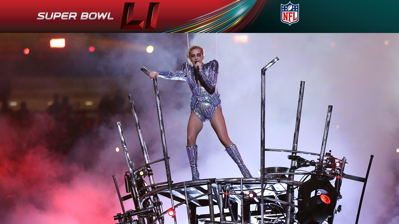 Lady Gaga en el #SuperBowl