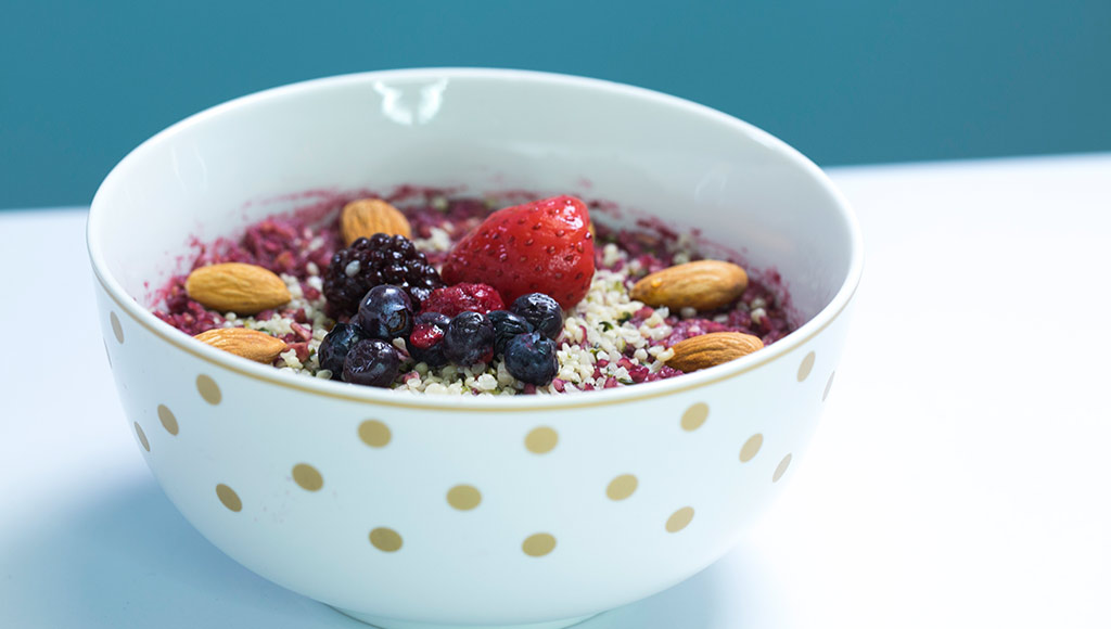 ¿Ya probaste la avena rosa?