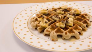 RECETA: Waffles para marcar músculo